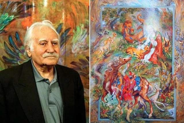 جامعه هنری ایران در سوگ محمود فرشچیان
